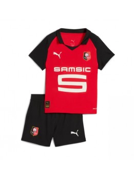 Stade Rennais Dječji Domaci Dres kompleti 2025-26 Kratak Rukavima (+ kratke hlače)